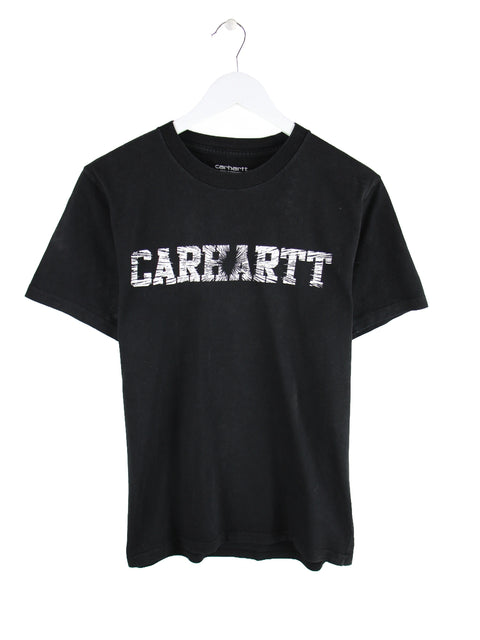 Carhartt Logo Print T-Shirt Schwarz S