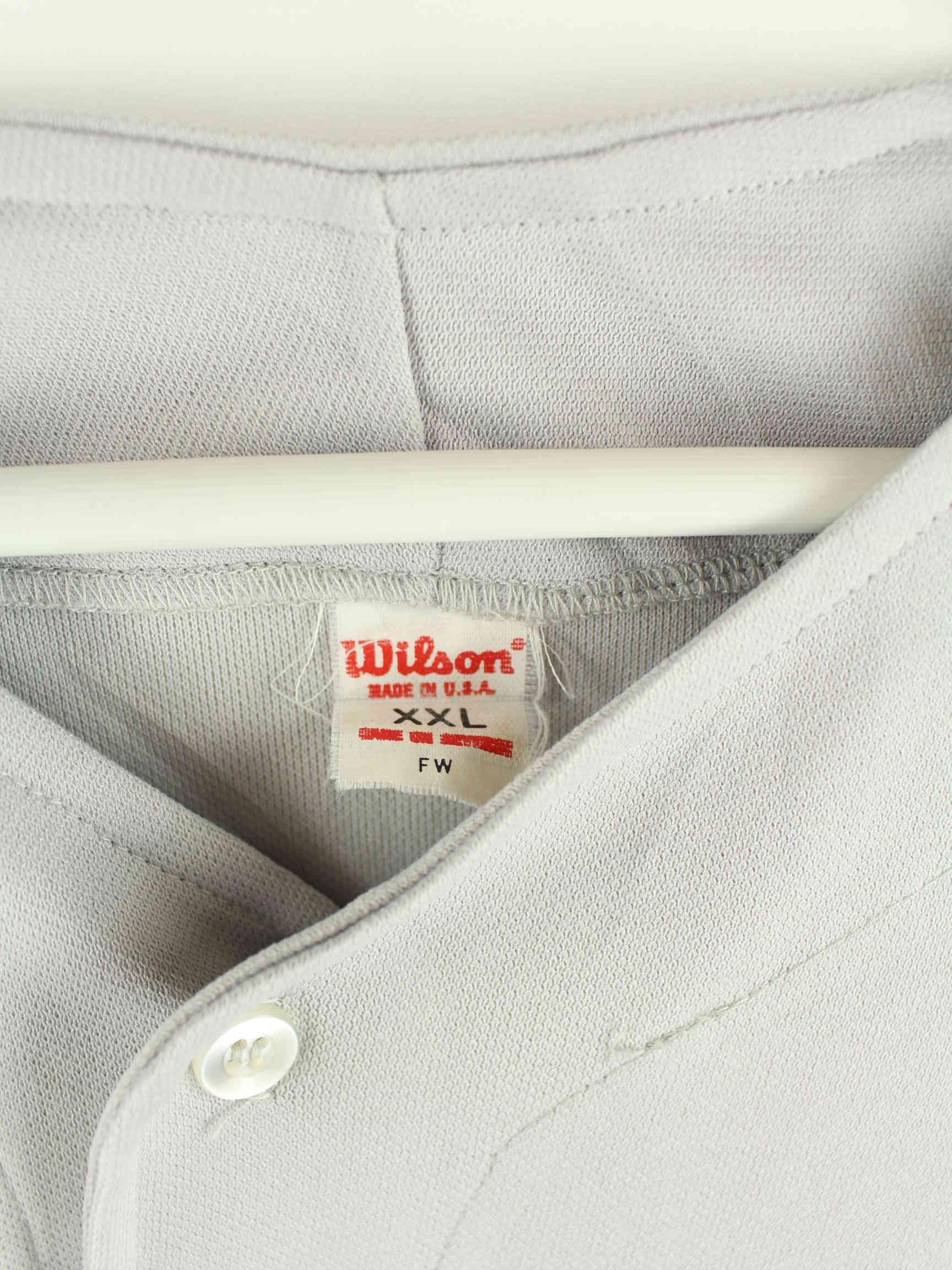 Wilson 90s Vintage Vine Ingle Embroidered Jersey Grau XXL (detail image 2)