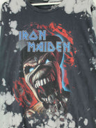 Vintage Iron Maiden Print T-Shirt Grau XL (detail image 1)