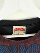 Nutmeg 90s Vintage Brugge KV Print Single Stitch T-Shirt Schwarz M (detail image 2)