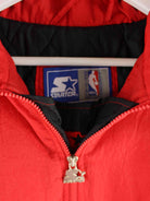 Starter 90s Vintage NBA Chicago Bulls Embroidered Jacke Rot XL (detail image 2)