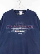 Gildan Caribbean Print T-Shirt Blau XL (detail image 1)