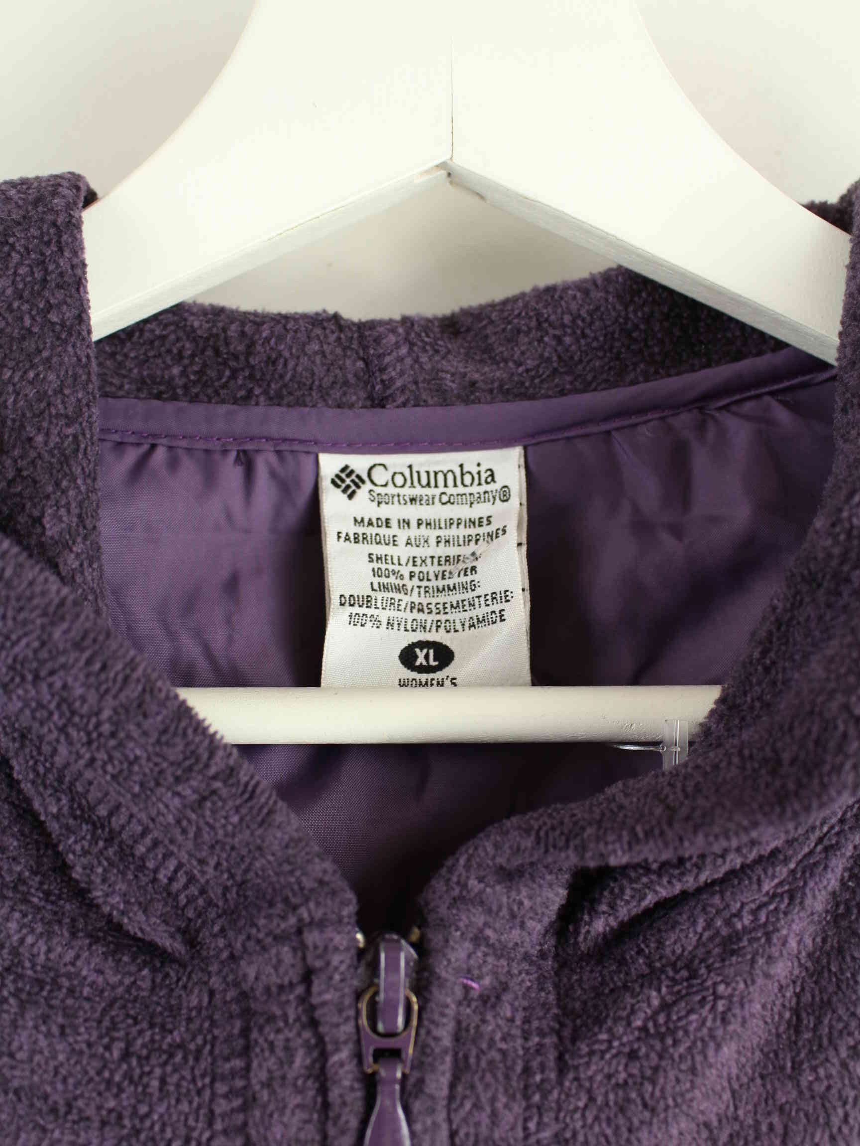 Columbia Damen Fleece Jacke Lila XL (detail image 2)