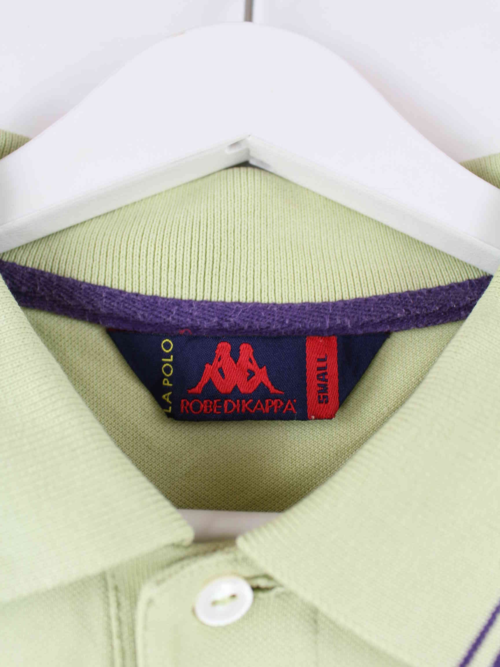 Kappa 90s Vintage Basic Polo Grün S (detail image 2)