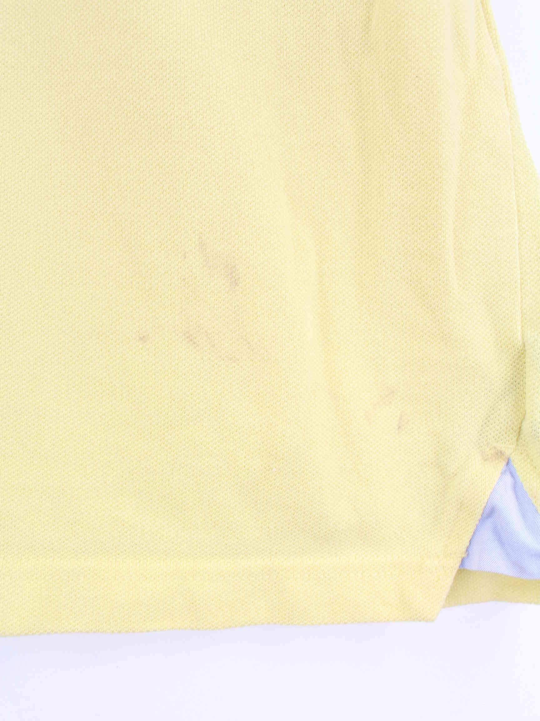 Tommy Hilfiger 00s Striped Polo Gelb XXL (detail image 3)