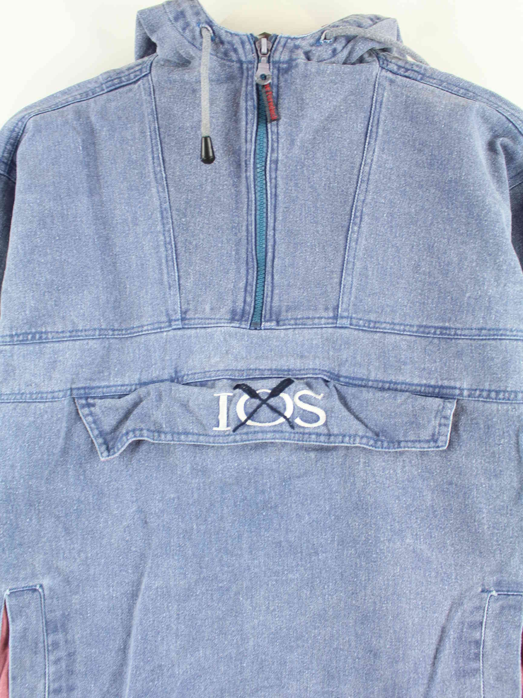 Vintage 80s Jacke Blau M (detail image 1)