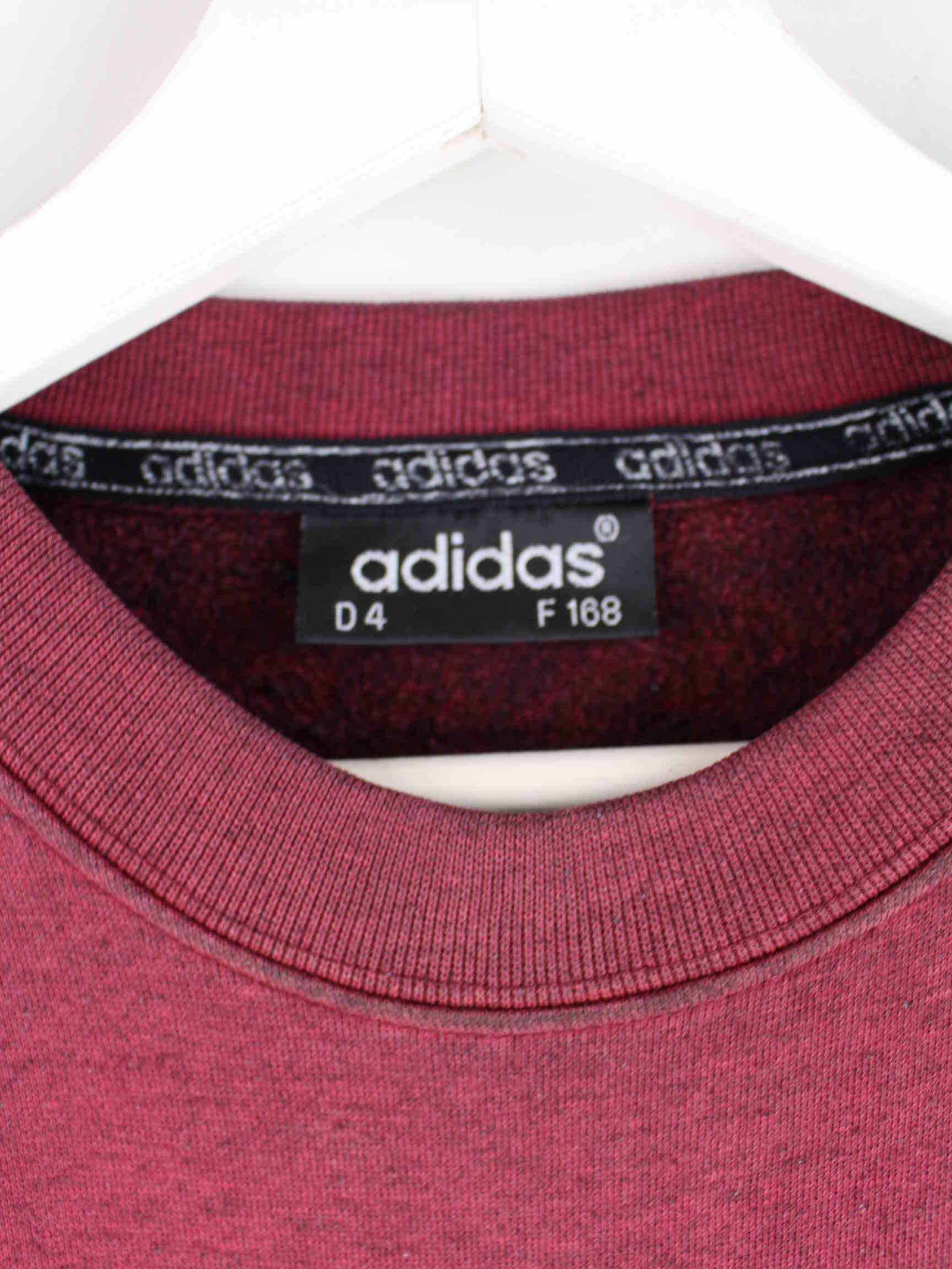 Adidas 80s Vintage 3-Stripes Sweater Rot XS (detail image 2)