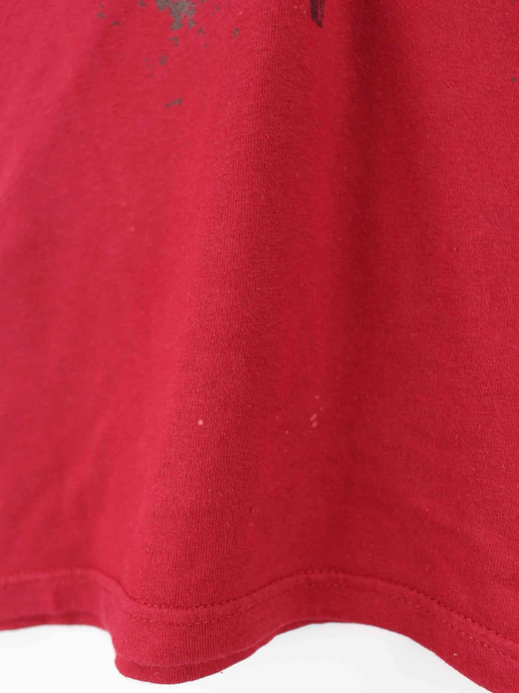 Avirex y2k Print T-Shirt Rot XL (detail image 3)