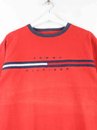 Tommy Hilfiger 00s Embroidered T-Shirt Rot M (detail image 1)