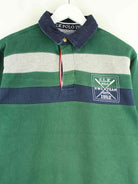 Vintage y2k Embroidered Langarm Polo Grün L (detail image 1)