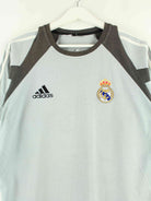 Adidas y2k Real Madrid Embroidered T-Shirt Grau M (detail image 1)