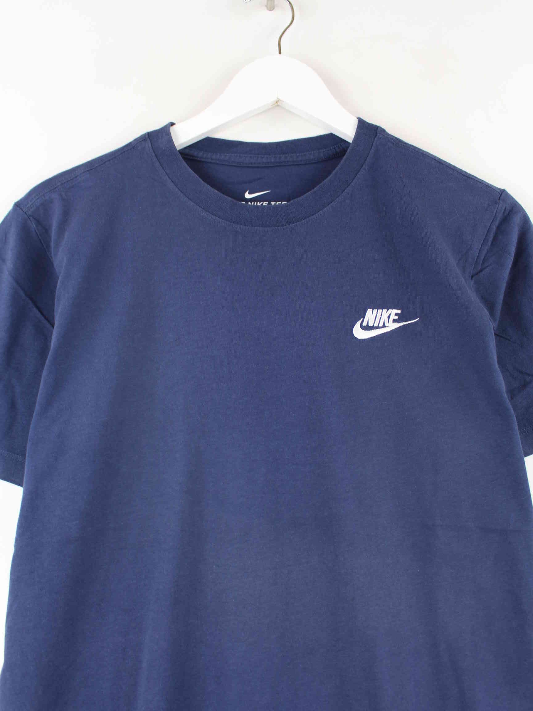 Nike Embroidered T-Shirt Blau S (detail image 1)