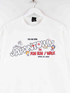 Hanes Japantown Fun Run Print T-Shirt Weiß M (detail image 1)