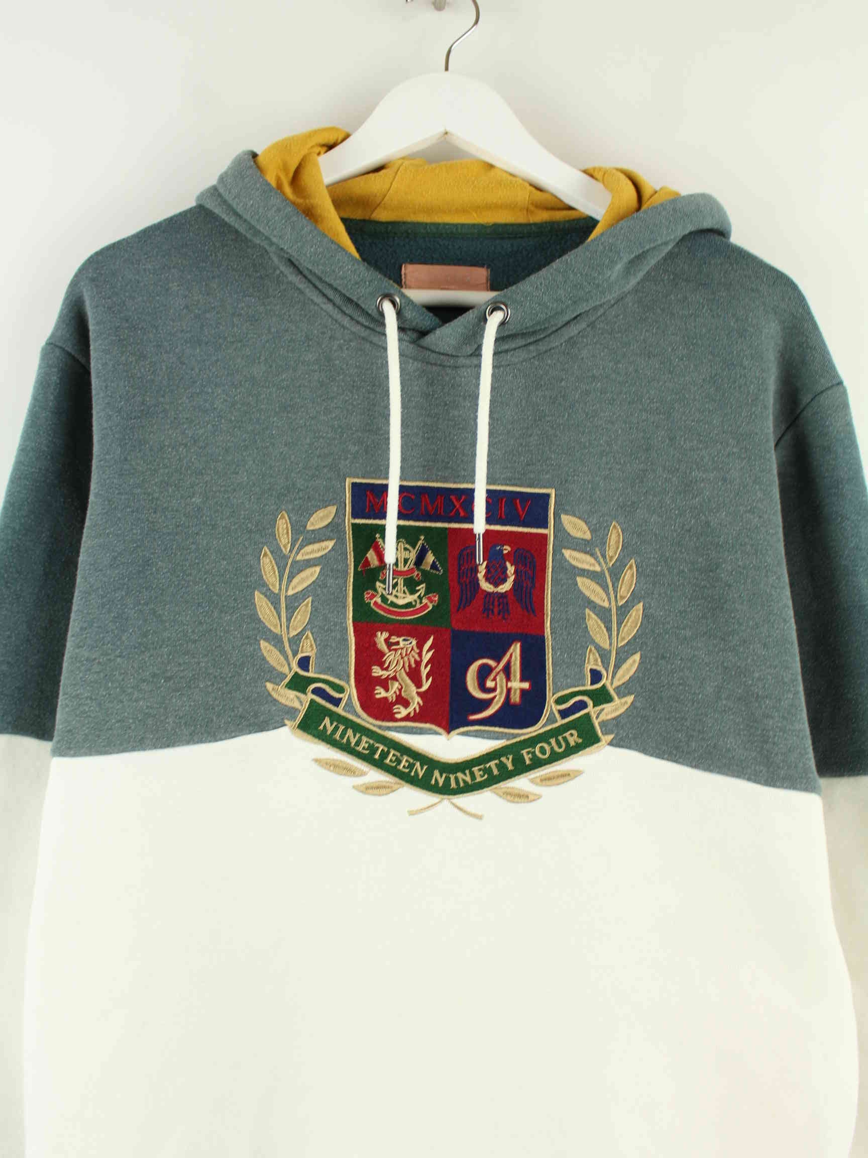 Vintage Embroidered Hoodie Grün L (detail image 1)