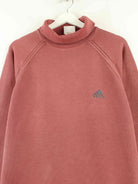 Adidas 90s Vintage Rollkragen Sweater Rot XL (detail image 1)