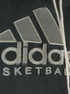 Adidas 90s Vintage Basketball Embroidered Hoodie Schwarz S (detail image 3)