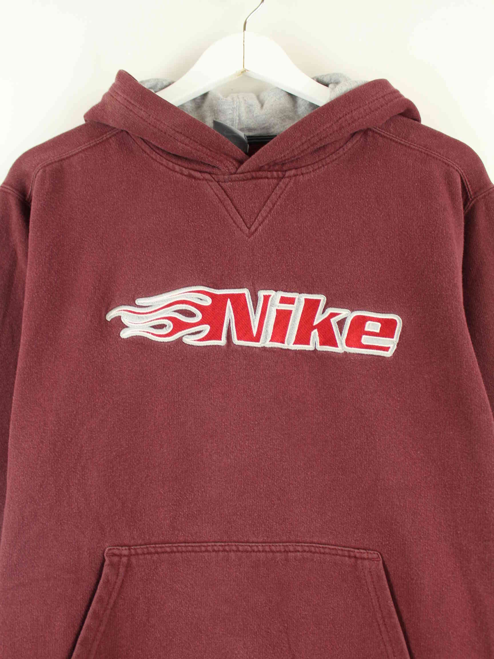 Nike y2k Embroidered Hoodie Rot M (detail image 1)