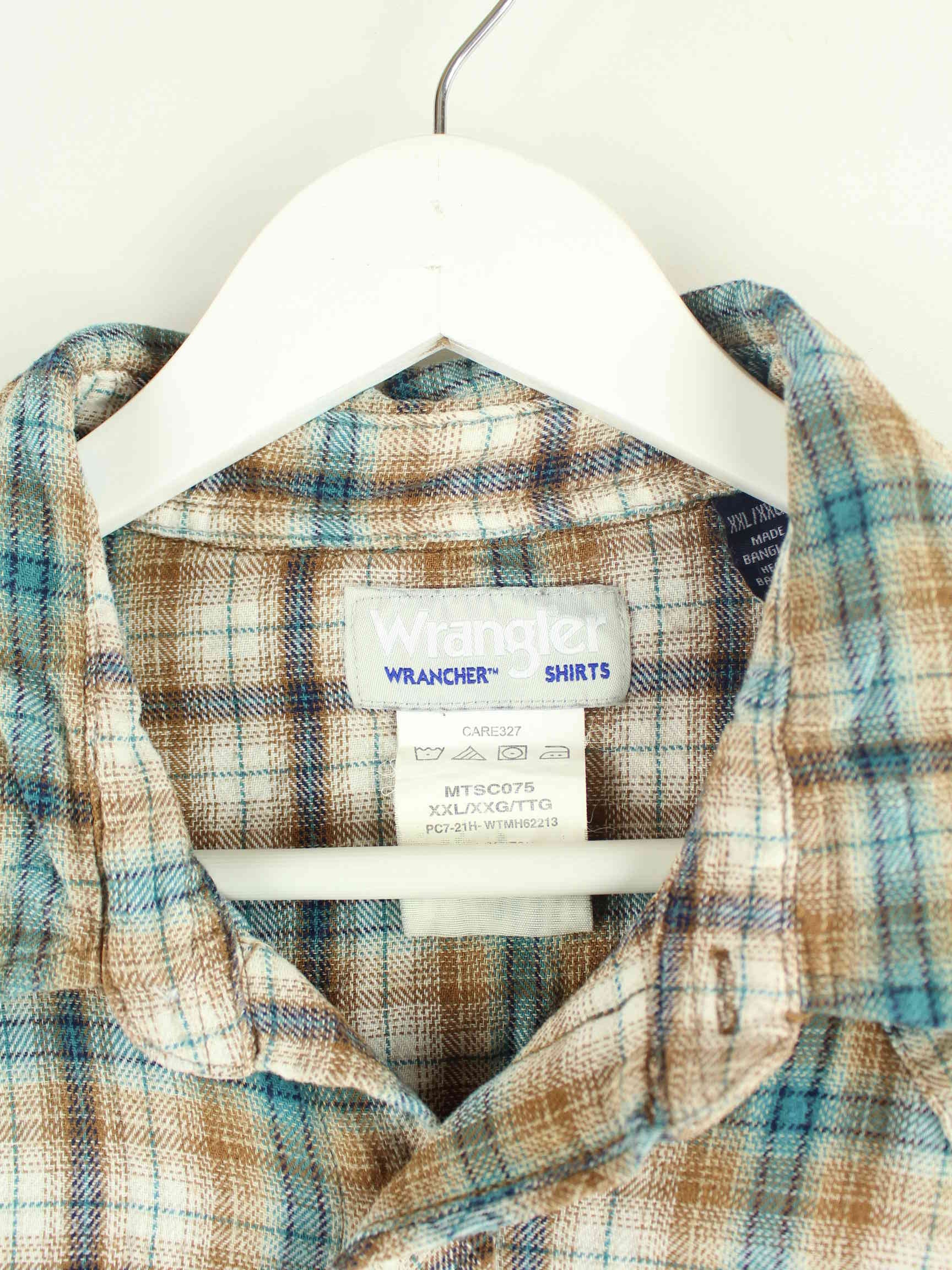 Wrangler 90s Flanell Hemd Mehrfarbig XXL (detail image 2)