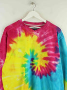 Nike y2k V-Neck Tie Dye Sweater Mehrfarbig M (detail image 1)