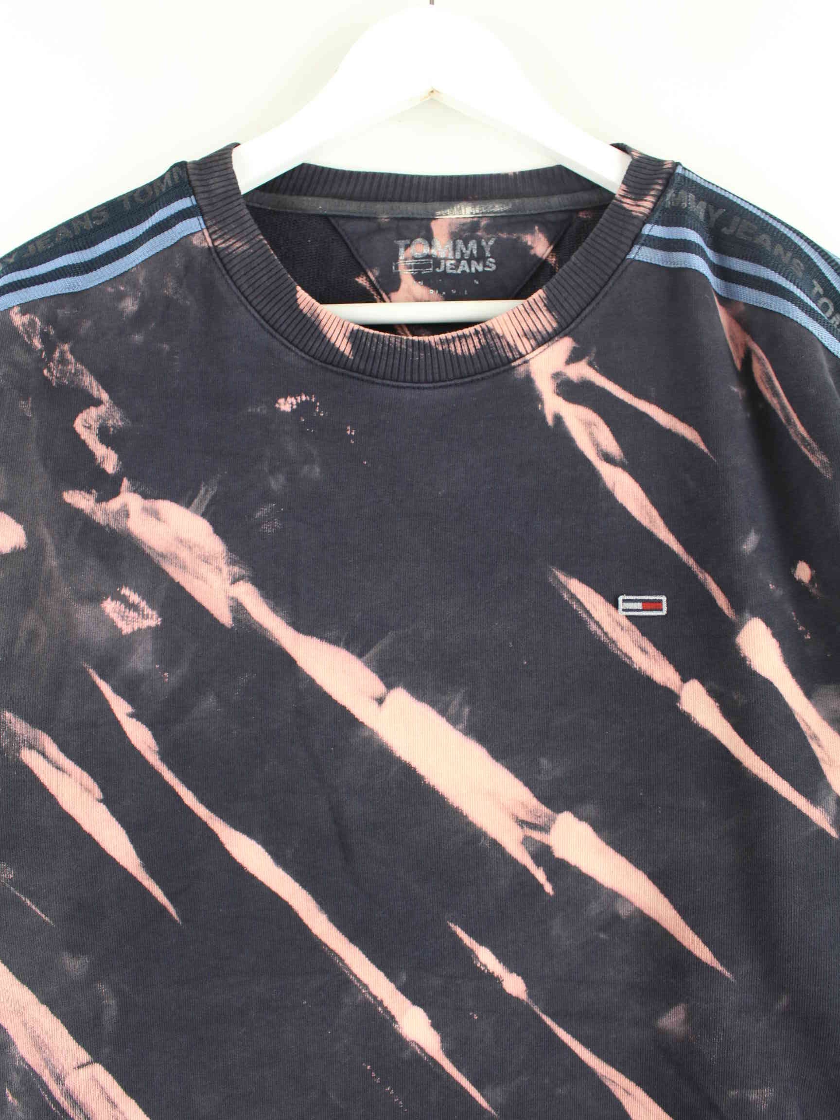 Tommy Hilfiger Tape Tie Dye Sweater Schwarz XXL (detail image 1)