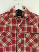 Wrangler 90s Vintage Flanell Hemd Rot S (detail image 1)