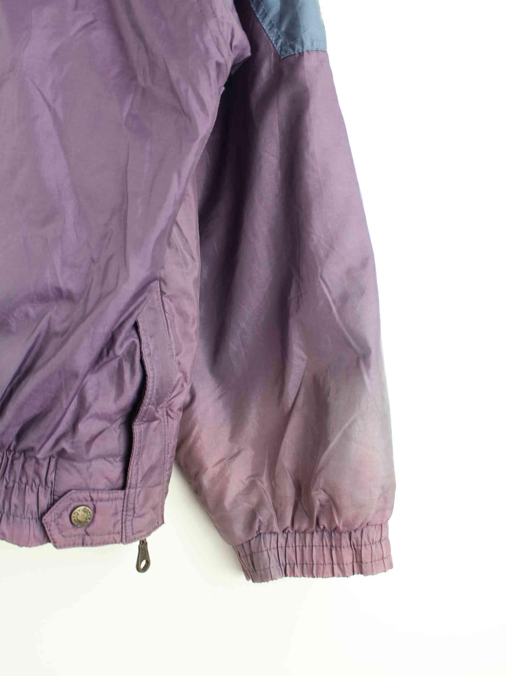 Vintage 90s Ski Wear Faded Jacke Lila L (detail image 6)