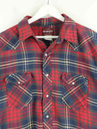 Wrangler 90s Vintage Flanell Hemd Rot 3XL (detail image 1)