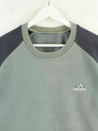 Adidas Damen 90s Vintage Perfomance Sweater Grün L (detail image 1)