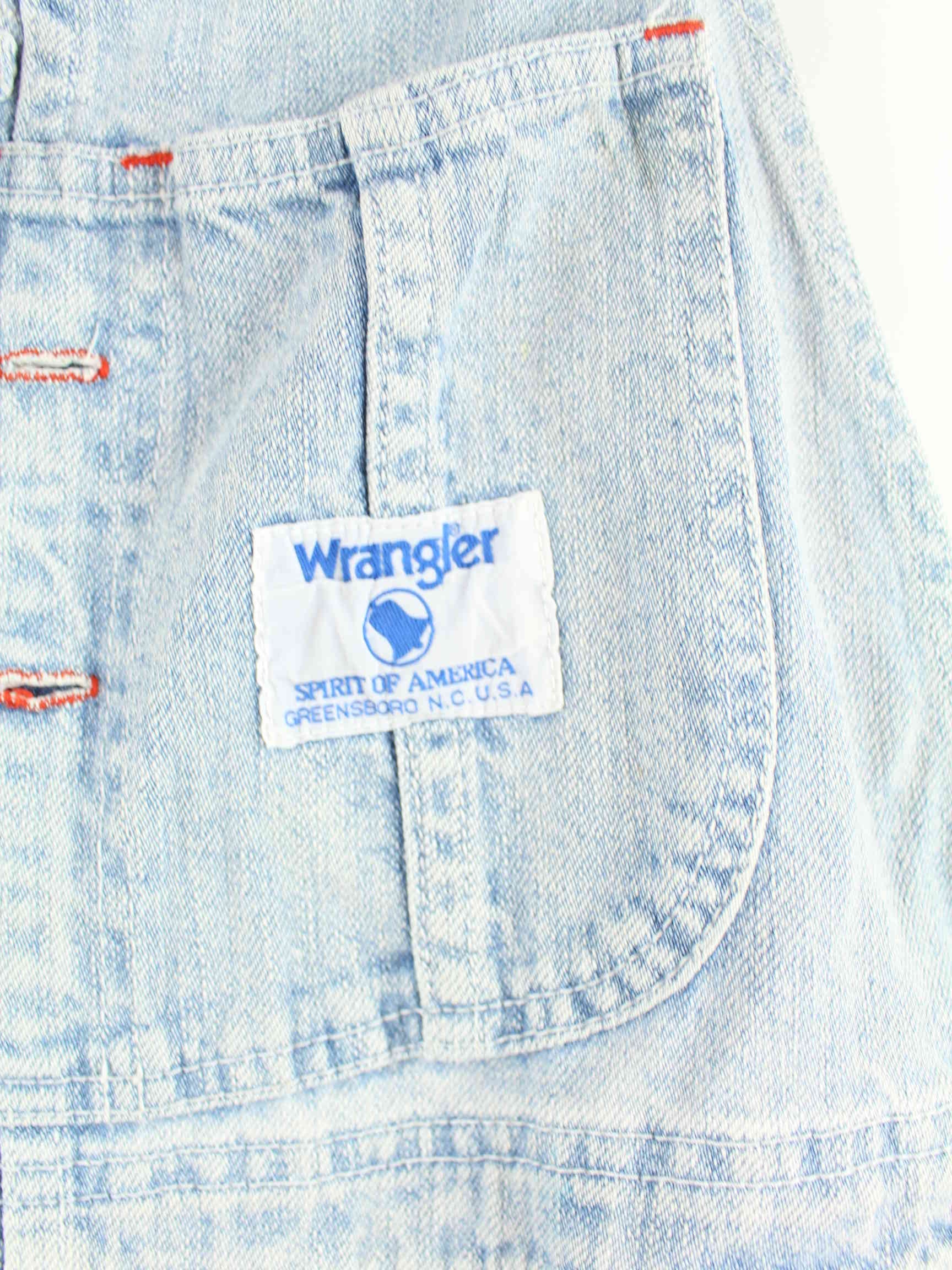 Wrangler 80s Vintage Blue Bell Latz Hose Blau  (detail image 2)