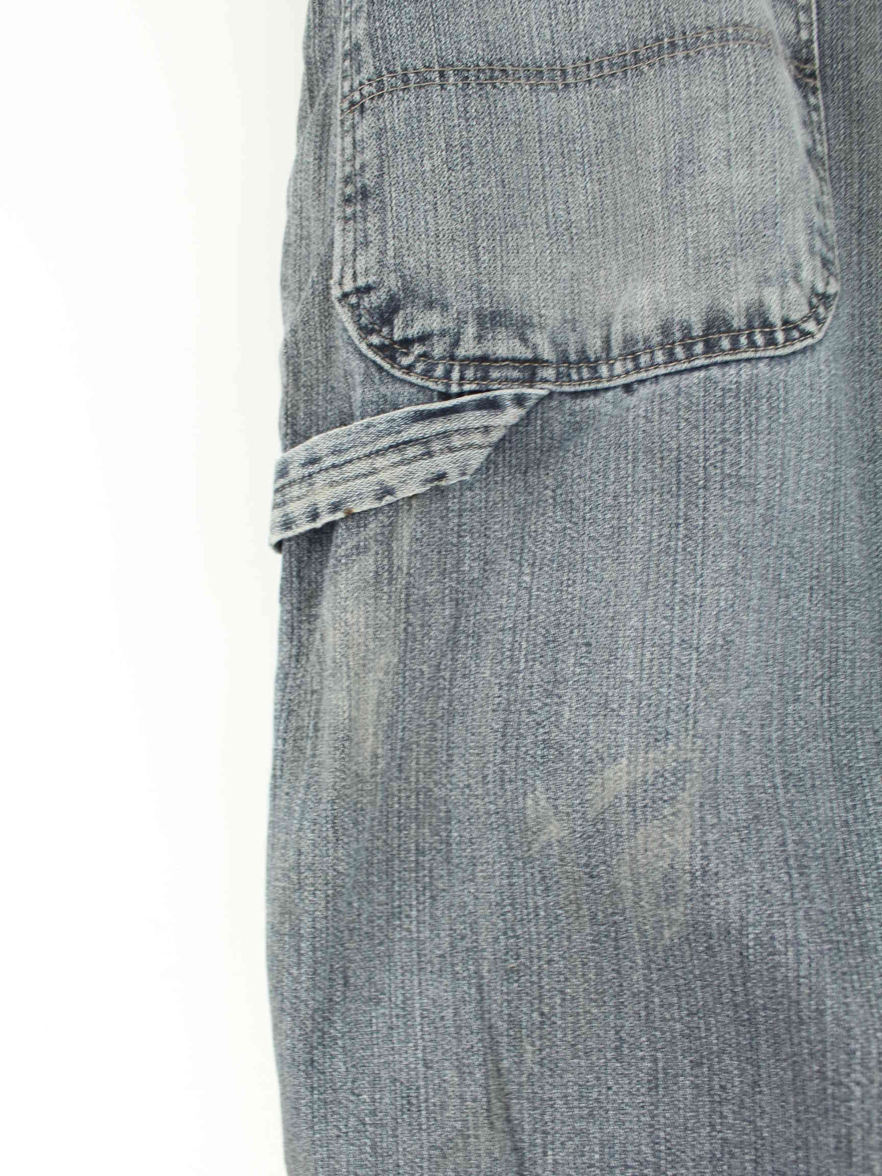 Wrangler y2k Carpenter Jeans Grau W36 L34 (detail image 7)