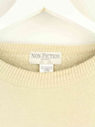 Vintage y2k Sail Away Embroidered Sweater Beige XL (detail image 2)