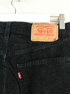 Levi's 551 Cord Hose Schwarz W29 L34 (detail image 1)