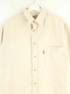 Levi's 90s Vintage Kurzarm Hemd Beige L (detail image 1)