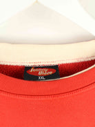 Johnny Blaze 90s Vintage Embroidered Sweater Rot XXL (detail image 2)