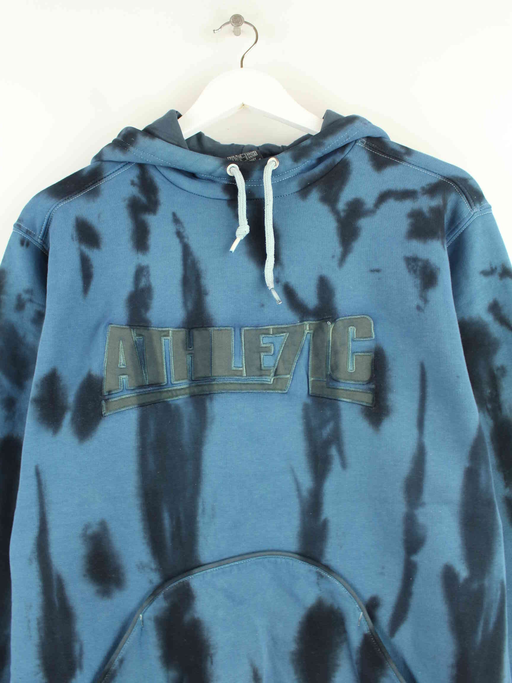 Nike Athletic y2k Tie Dye Hoodie Blau S (detail image 1)