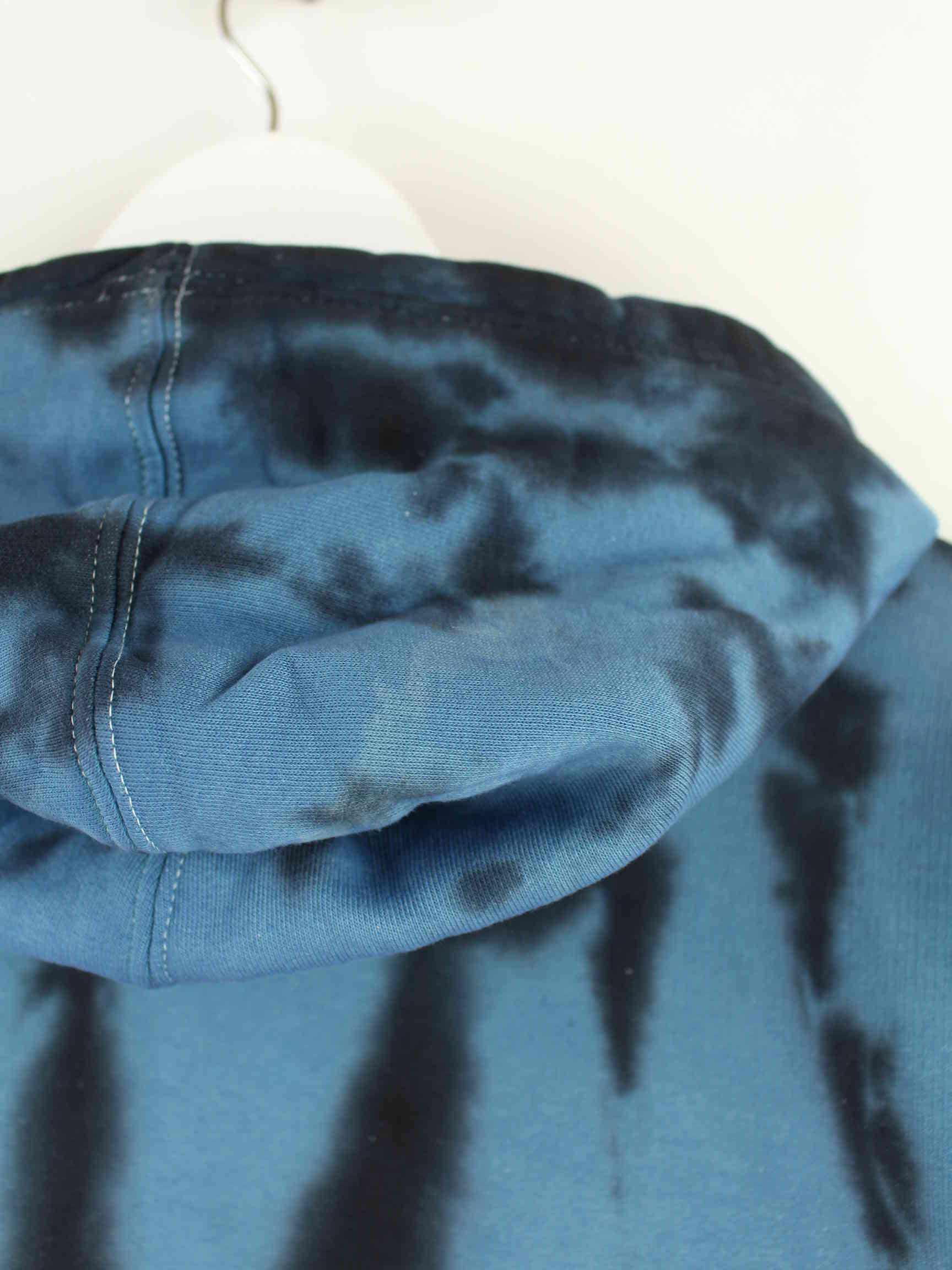 Nike Athletic y2k Tie Dye Hoodie Blau S (detail image 5)