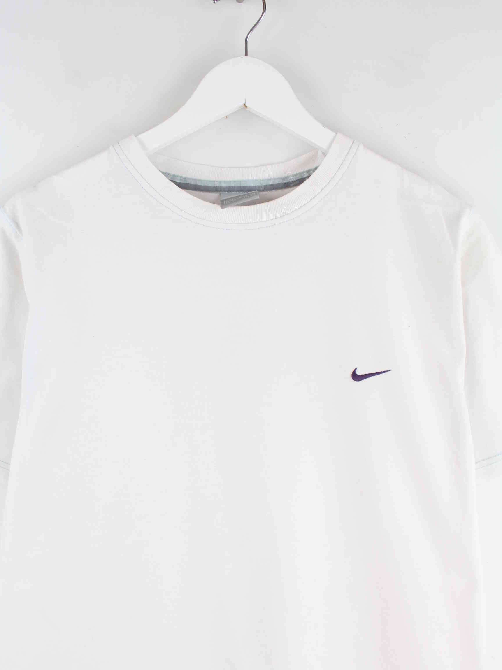 Nike 00s Basic T-Shirt Weiß M (detail image 1)