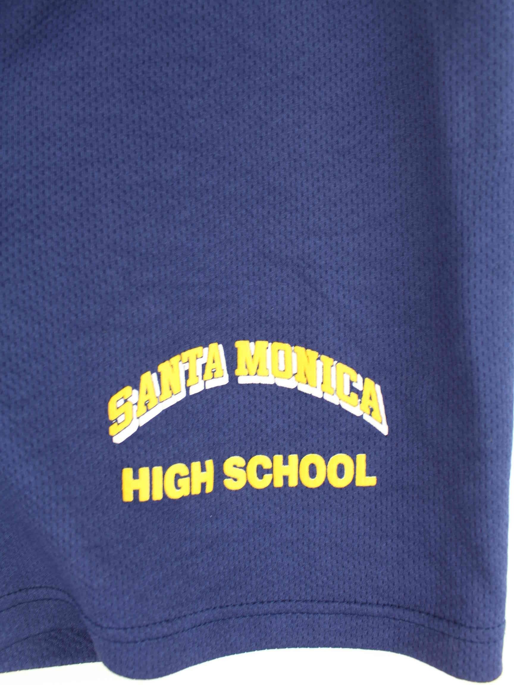 Vintage 90s Santa Monica Shorts Blau S (detail image 1)