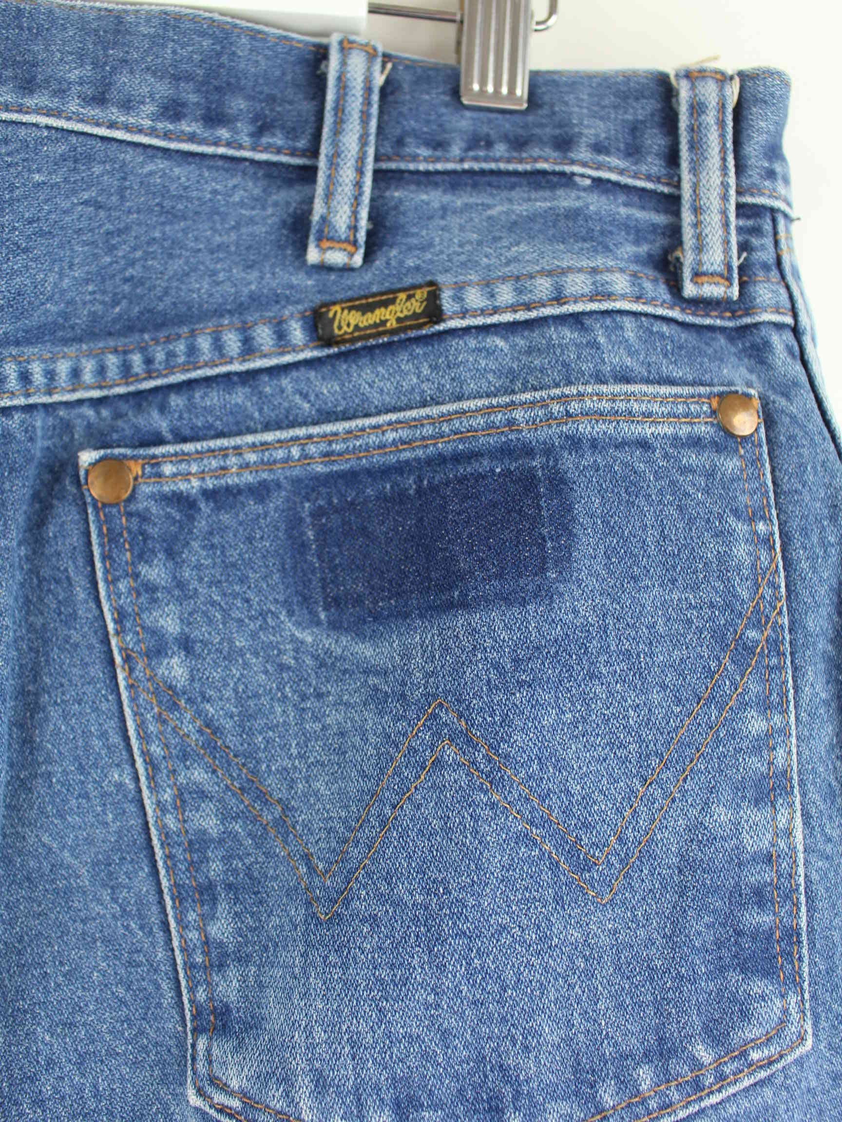 Wrangler 13MWZ 90s Vintage Jeans Blau W38 L34 (detail image 2)