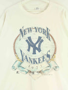 Starter 1992 Vintage NY Yankees Single stitch T-Shirt Weiß L (detail image 1)