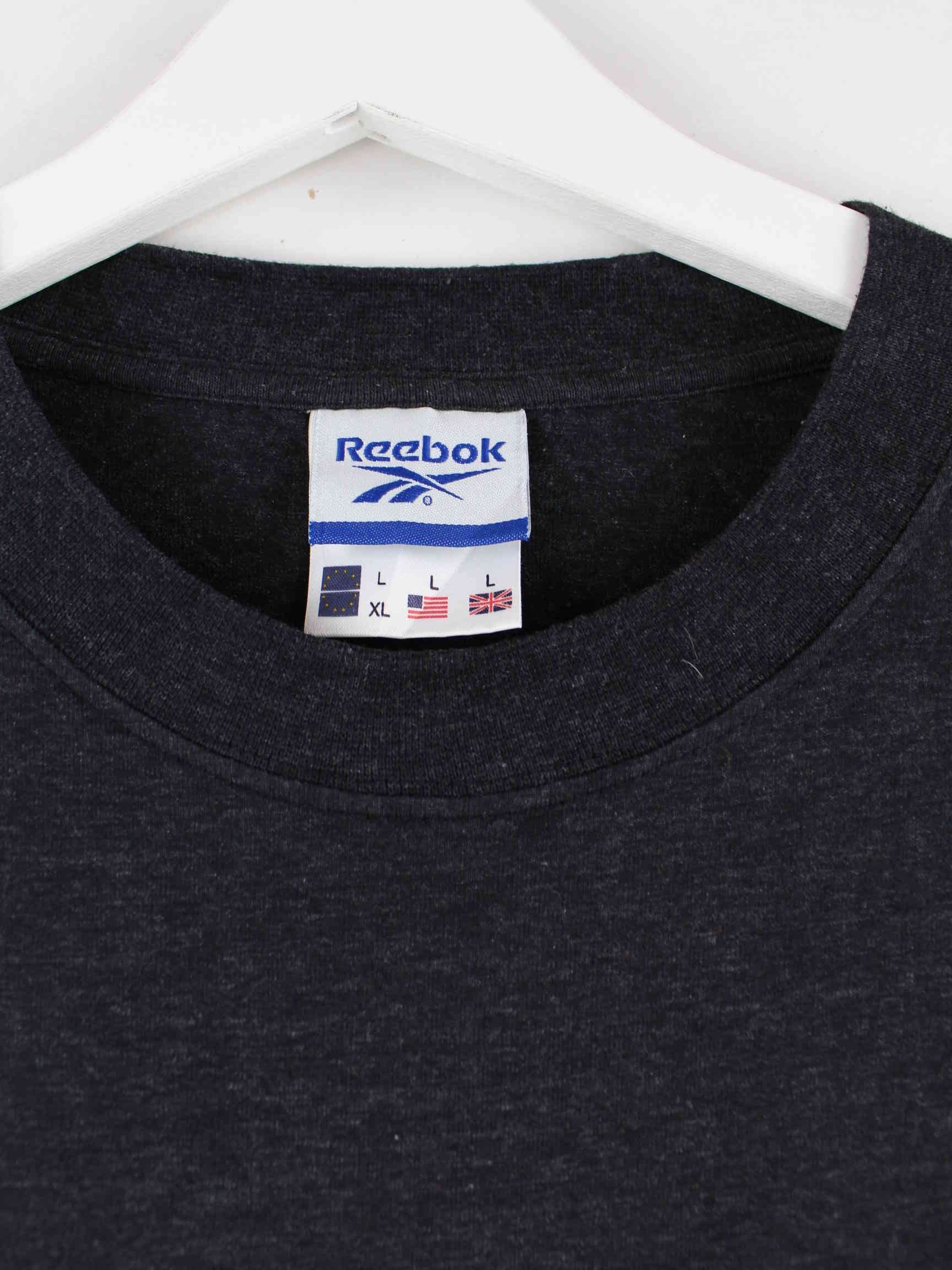 Reebok 00s Embroidered T-Shirt Schwarz L (detail image 2)