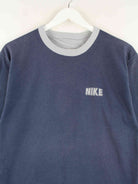 Nike 90s Vintage Reversible Wende Print T-Shirt Blau M (detail image 1)