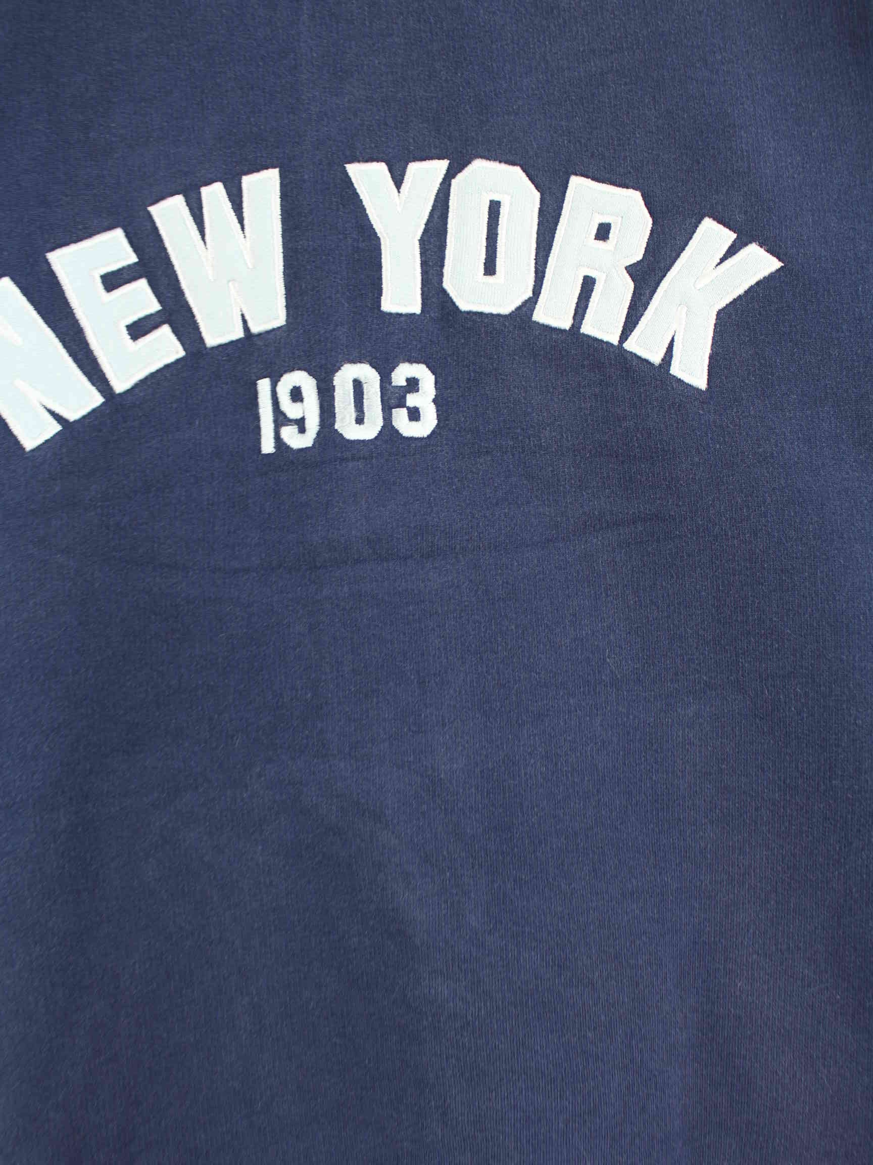 MLB New York Yankees Zip Hoodie Blau L (detail image 4)