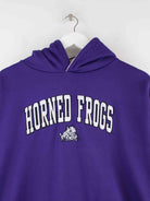 Vintage Horned Frogs Embroidered Hoodie Lila M (detail image 1)