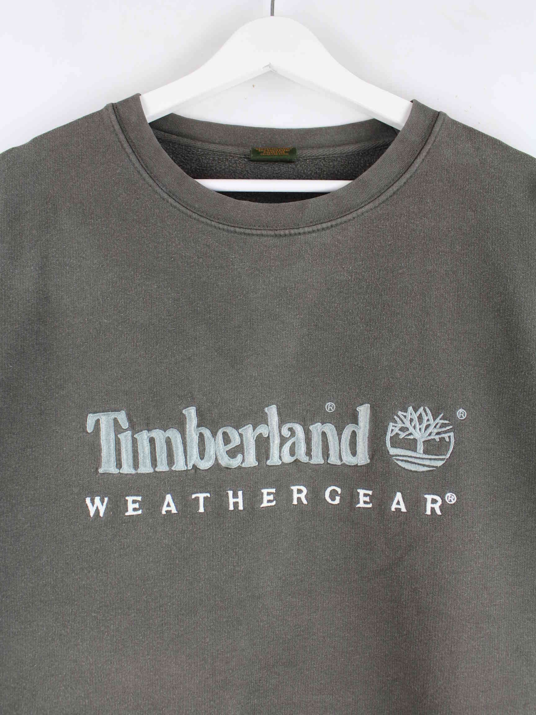 Timberland 00s Embroidered Logo Sweater Grau XL (detail image 1)