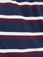 Tommy Hilfiger 00s Striped Custom Fit Polo Blau M (detail image 4)