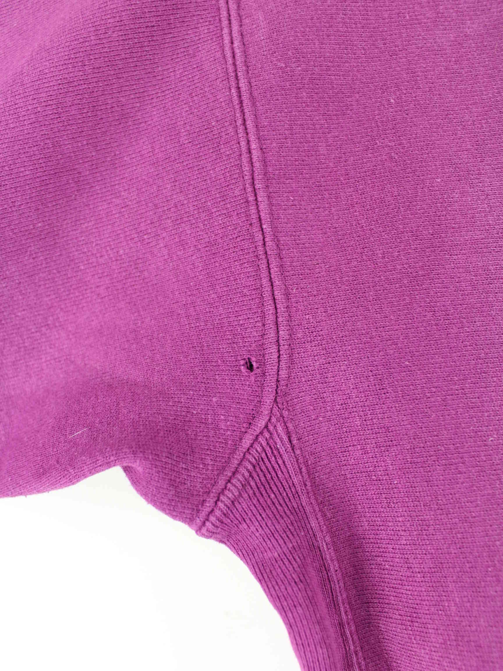 Champion 90s Vintage Reverse Weave Sweatjacke Lila M (detail image 3)