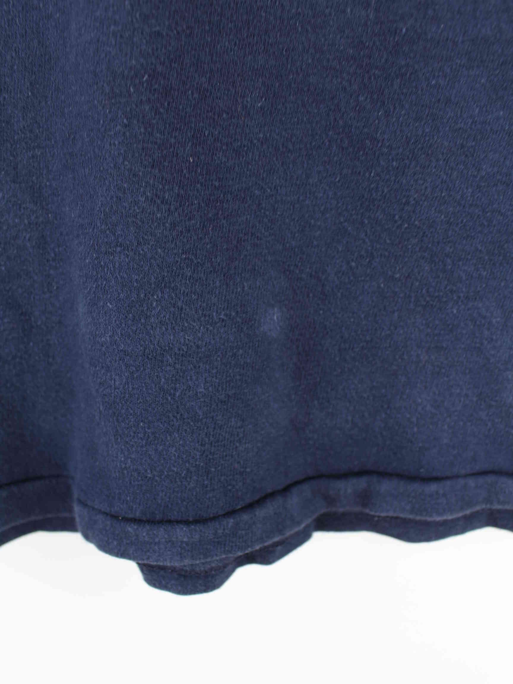 Champion Print Kurzarm Sweatshirt Blau M (detail image 2)