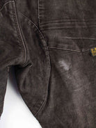 G-Star Cord Embroidered Workwear Hose Braun  (detail image 3)