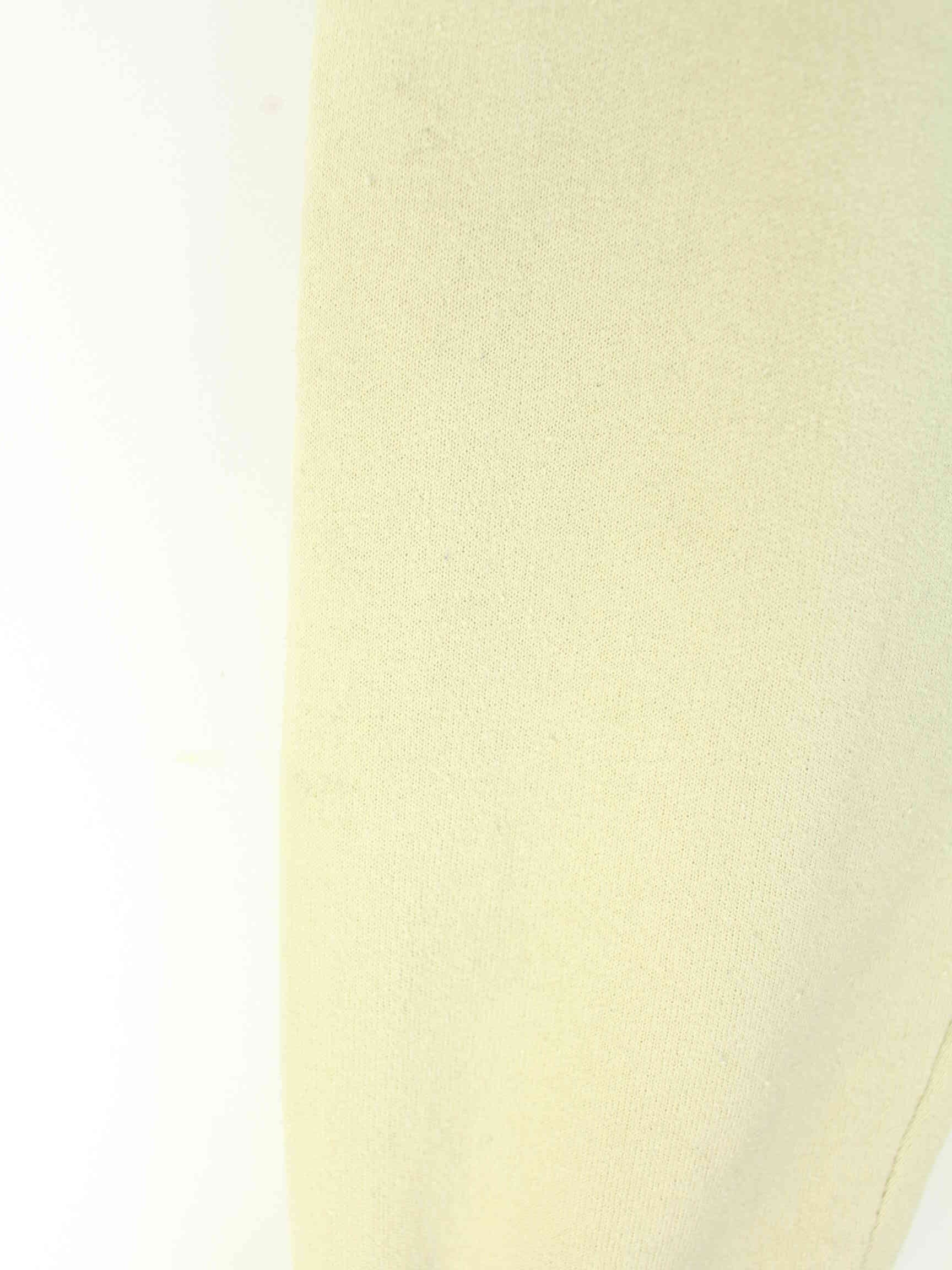 Fruit of the Loom Embroidered Hoodie Beige L (detail image 2)